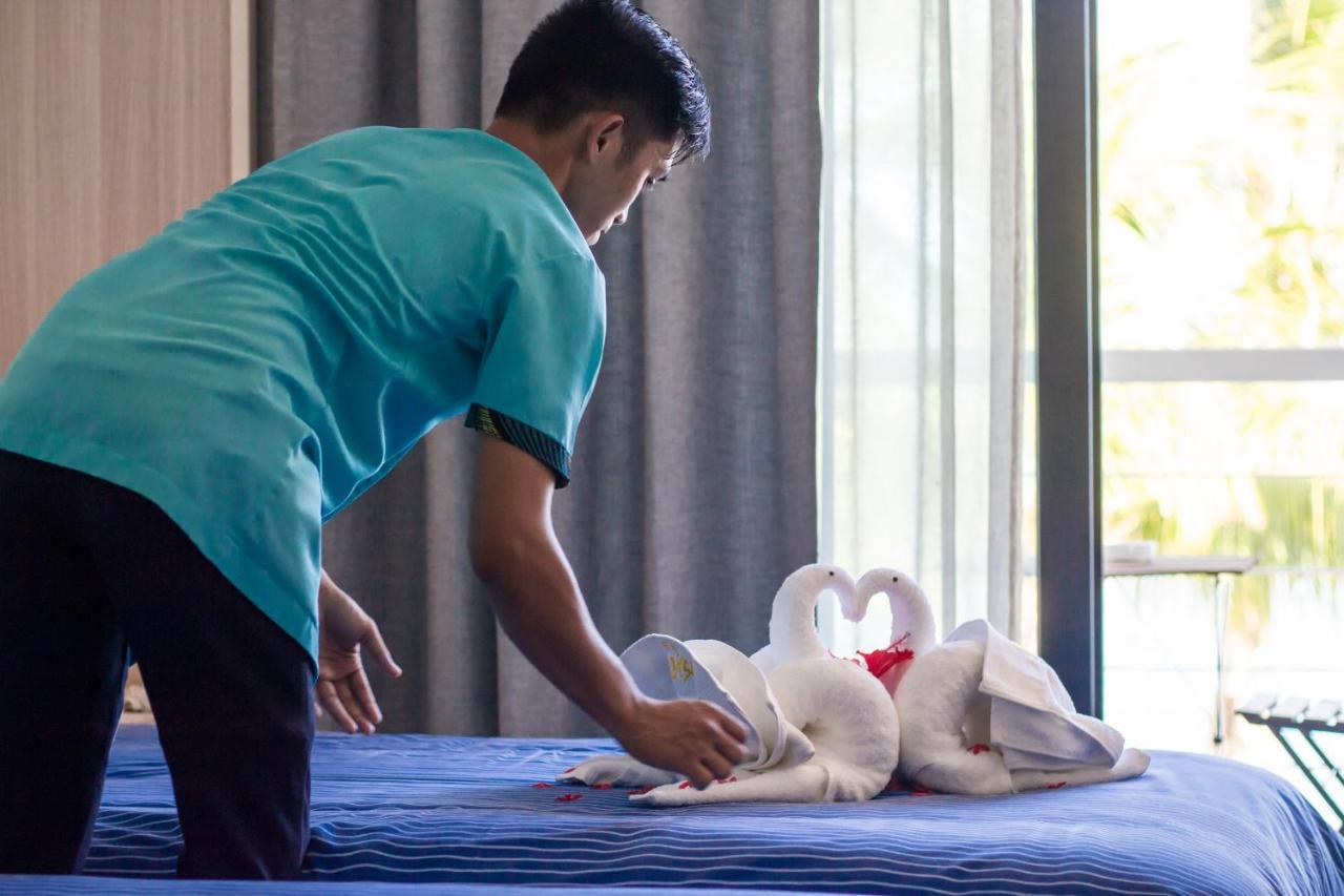 Apsaras Tribe Hotel General Luna  Bagian luar foto